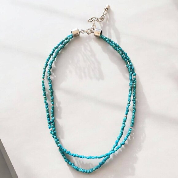 Jay King Double Strand Turquoise Necklace - Picture 8 of 14